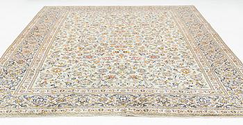 Carpet, Keshan, semi antique, 417 x 282 cm.