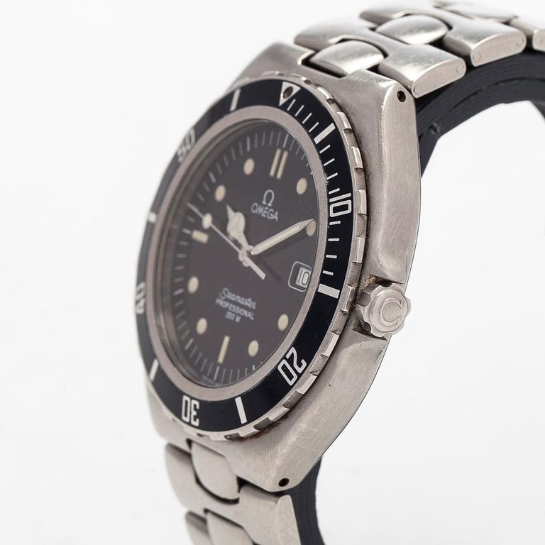 Omega, Seamaster Professional, 200 M, "Pre-Bond", rannekello, 38,5 mm.