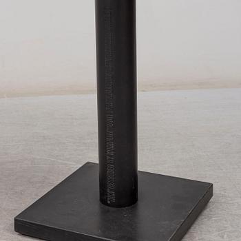 BORIS BERLIN/POUL CHRISTIANSEN, a 'Non' table with two chairs by Komplot design for Källmo.