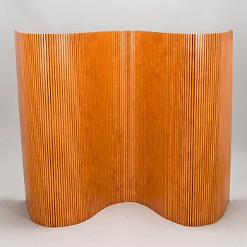 A wooden 'Sebastian' screen/room divider, Martela, Finland.