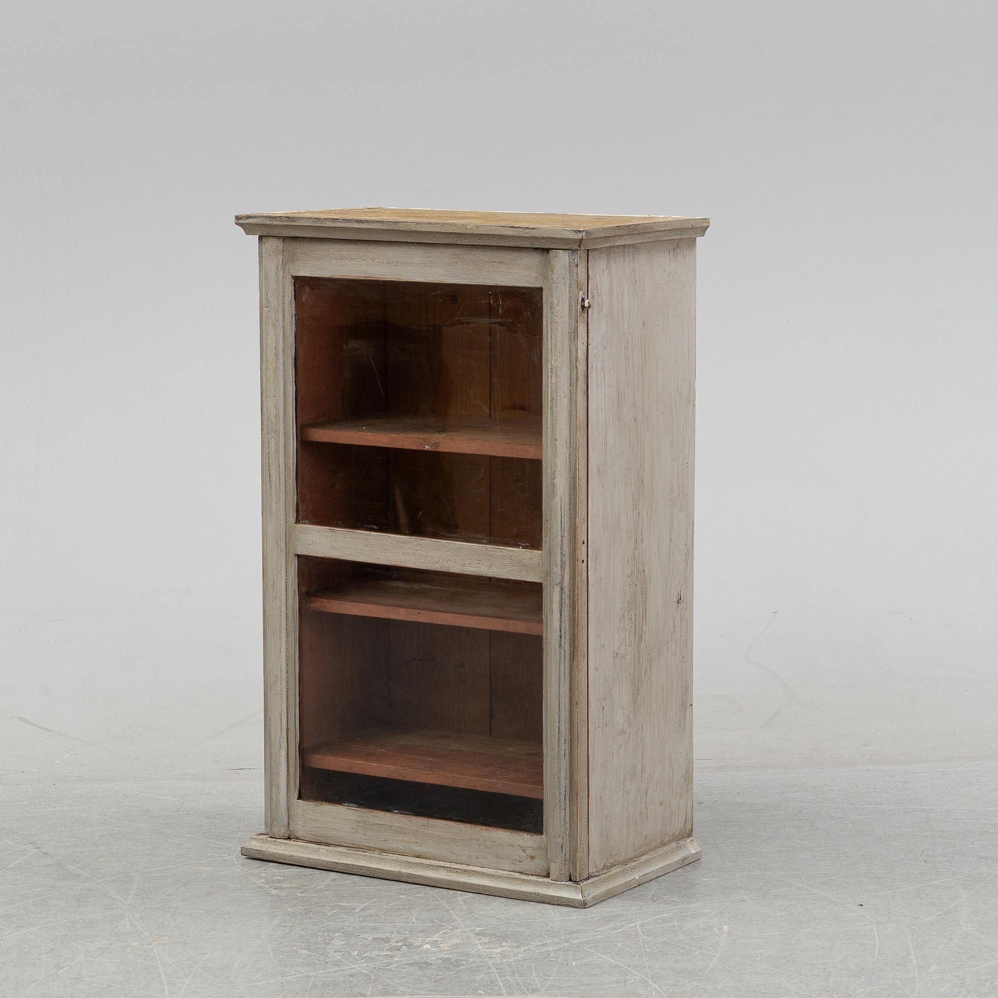 A Swedish hanging cabinet, late 18th century.