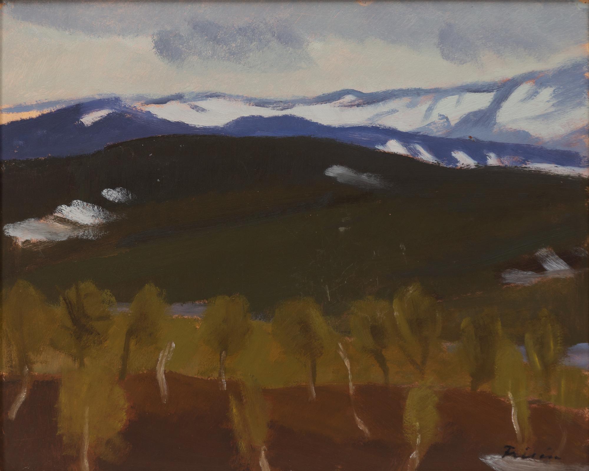 Vera Frisén, Fjällandskap.