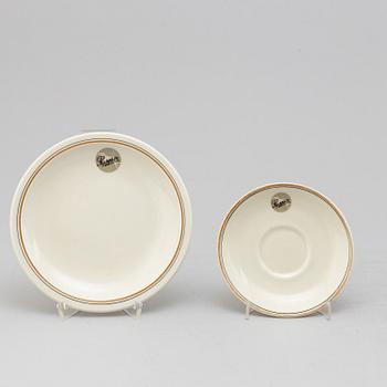 KAFFESERVIS, Karlskrona porslin, 28 delar, troligen 1930/40-tal.