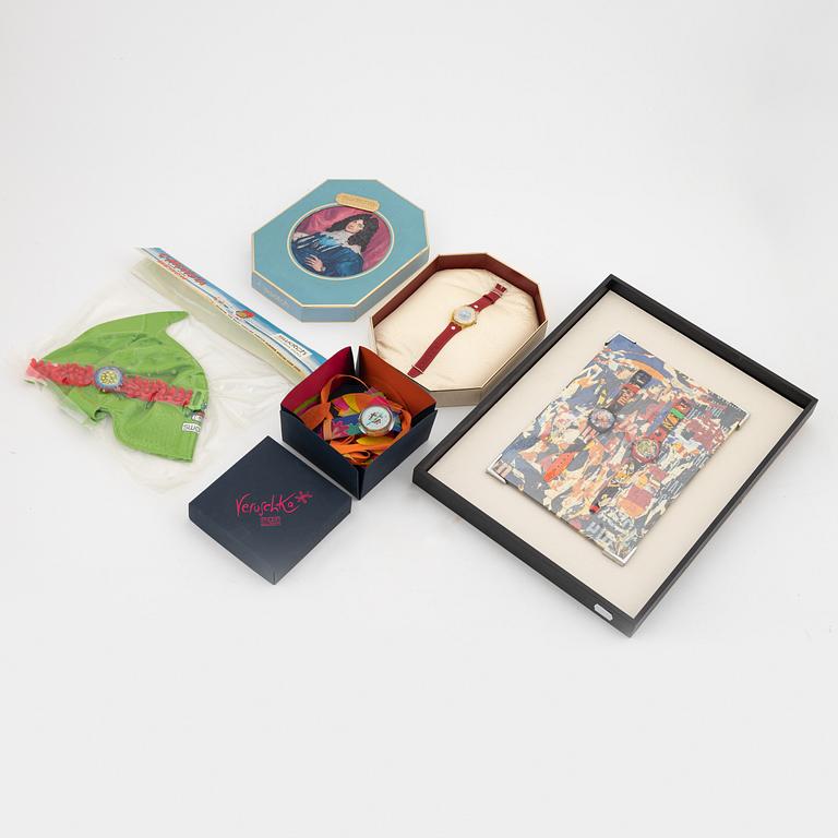 Swatch, a unique collection of Swatch watches from the brand that was founded in 1983.