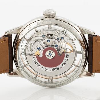 Oris, Artelier Translucent Skeleton, armbandsur, 40,5 mm.