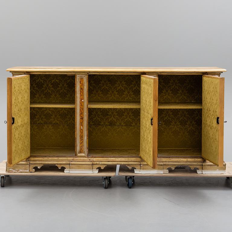 A late 19th century sideboard.