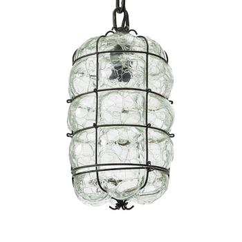 Harald Notini, a ceiling lamp model 10892, Arvid Böhlmarks Lampfabrik, Stockholm, 1930s.