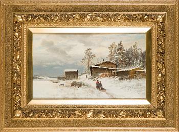 Hjalmar Munsterhjelm, Talvimaisema.