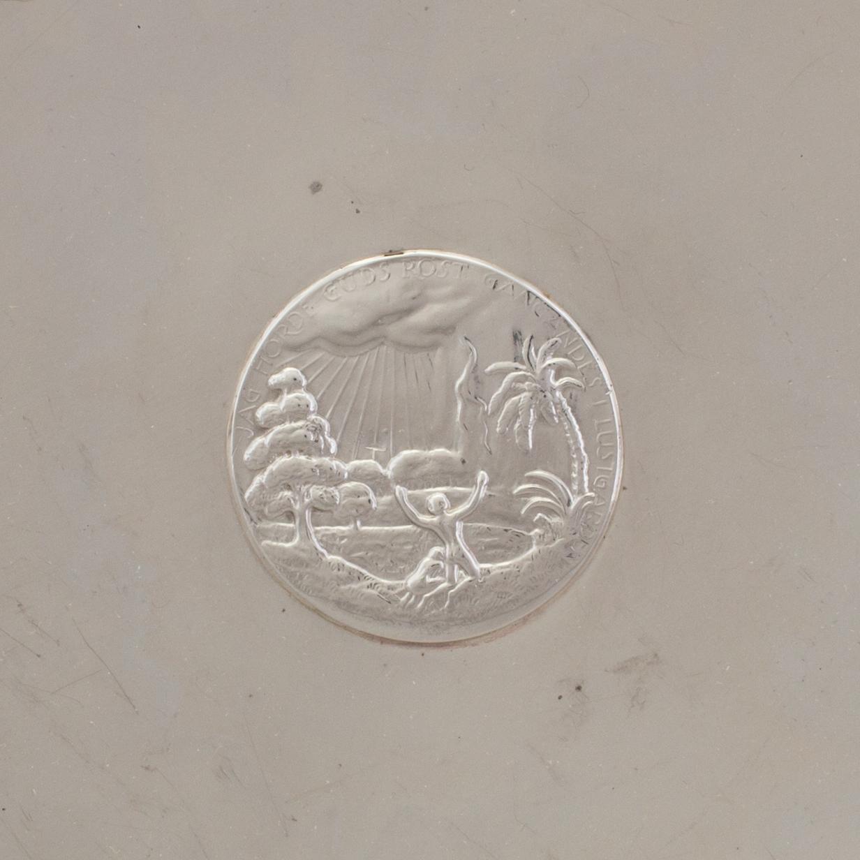 ATELIER BORGILA, skålfat, Stockholm 1930, silver 925/1000.