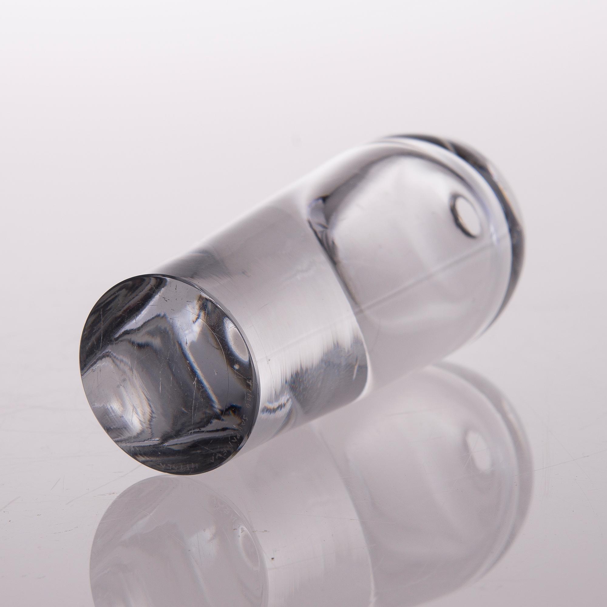 TIMO SARPANEVA, glasskulptur, signerad Timo Sarpaneva, Iittala.