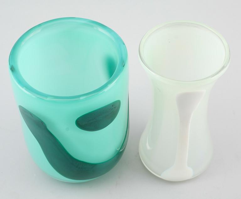 VASER, 2 st, glas, Sigurd Persson, Kosta.