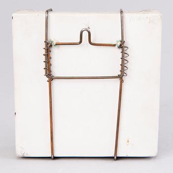 RUT BRYK, A stoneware relief signed a tergo Bryk.