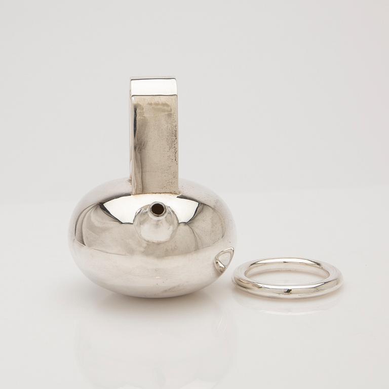 Teapot, sterling silver, Mexico.