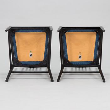 Kerstin Hörlin-Holmquist, a set of four  1970's 'Charlotte' chairs for Asko Finland.