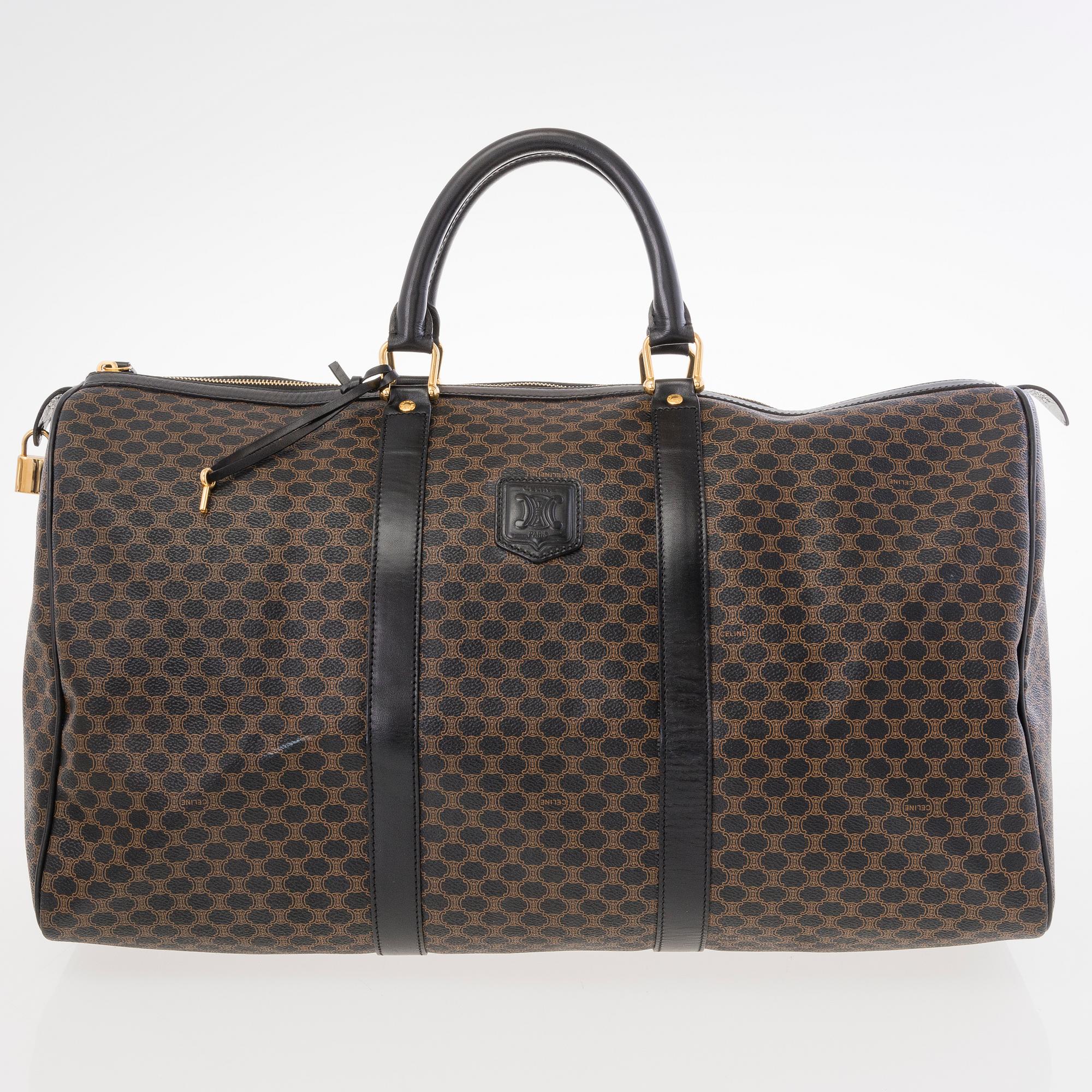 CÉLINE, Macadam Duffel 50 Bag.