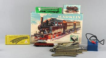 PARTI TÅG samt TÅGRÄLSAR, Märklin, 1900-tal.