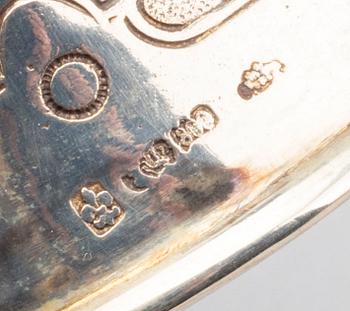 A German ca 1900 silver goblet, weight ca 237 gr.