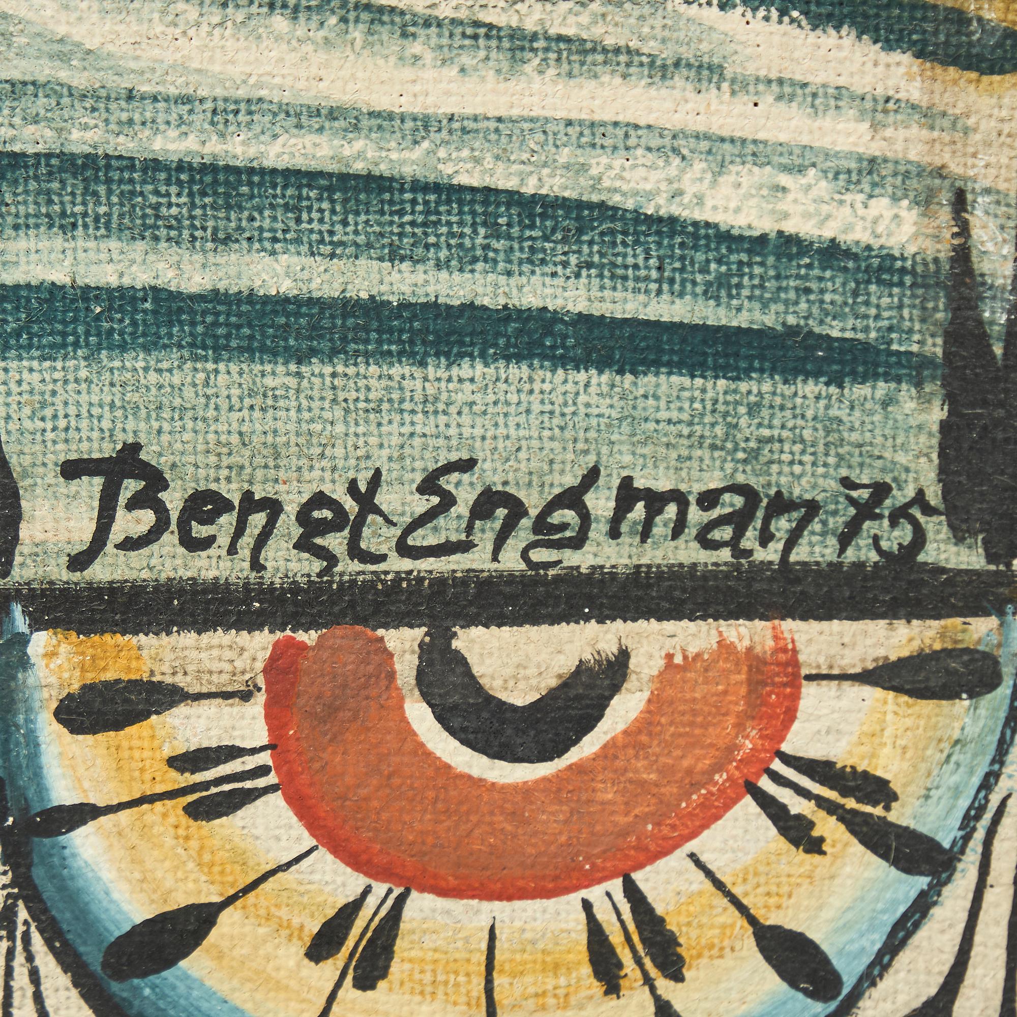 "Lycklig mig som äger, jag sanning allti säger, och vad jag med mig har, jag ger åt en och var".