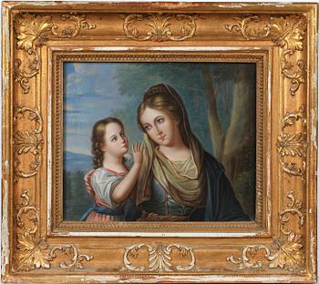 PER LINDHBERG, pastell, sign o dat 1833.