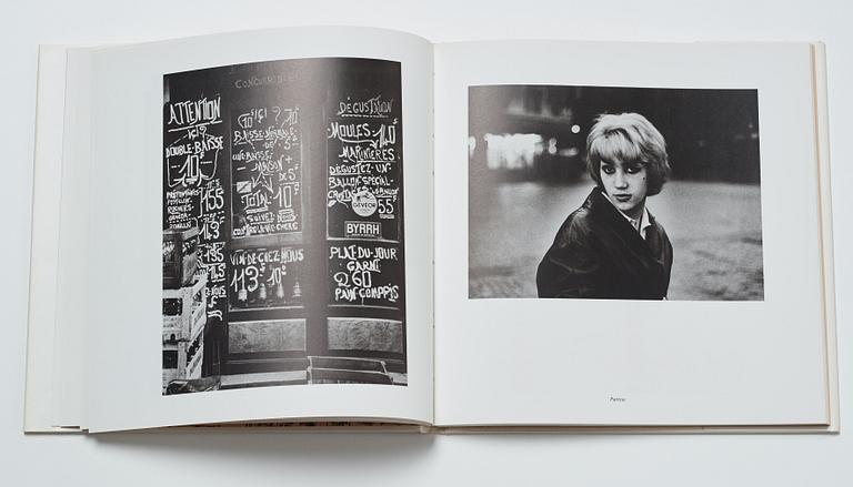 Christer Strömholm, book Vännerna från Place Blanche first edition.