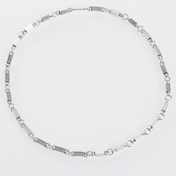 COLLIER, Wiwen Nilsson, Lund, 1960, sterlingsilver.