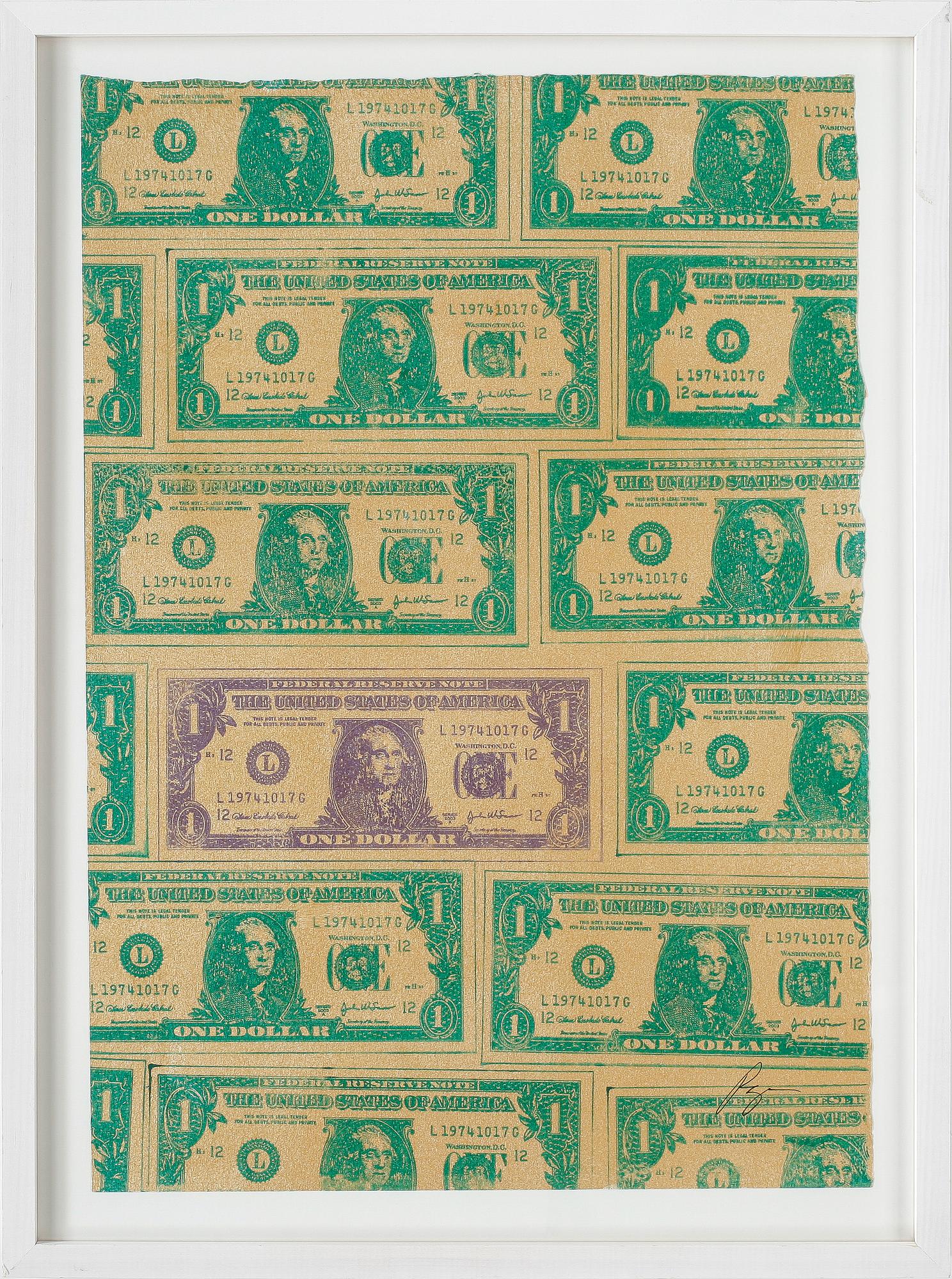 RICHARD RYAN, monoprint, signerad.