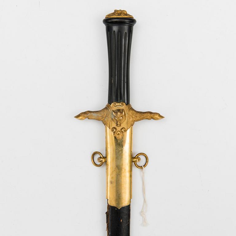 A late 19th Century Swedish hunting dagger.
