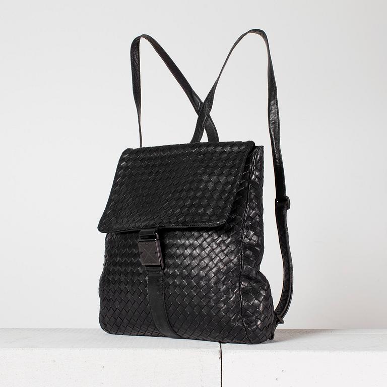 RYGGSÄCK, "Intrecciato", Bottega Veneta.