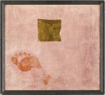 Eddie Figge · EDDIE FIGGE, blandteknik på duk.