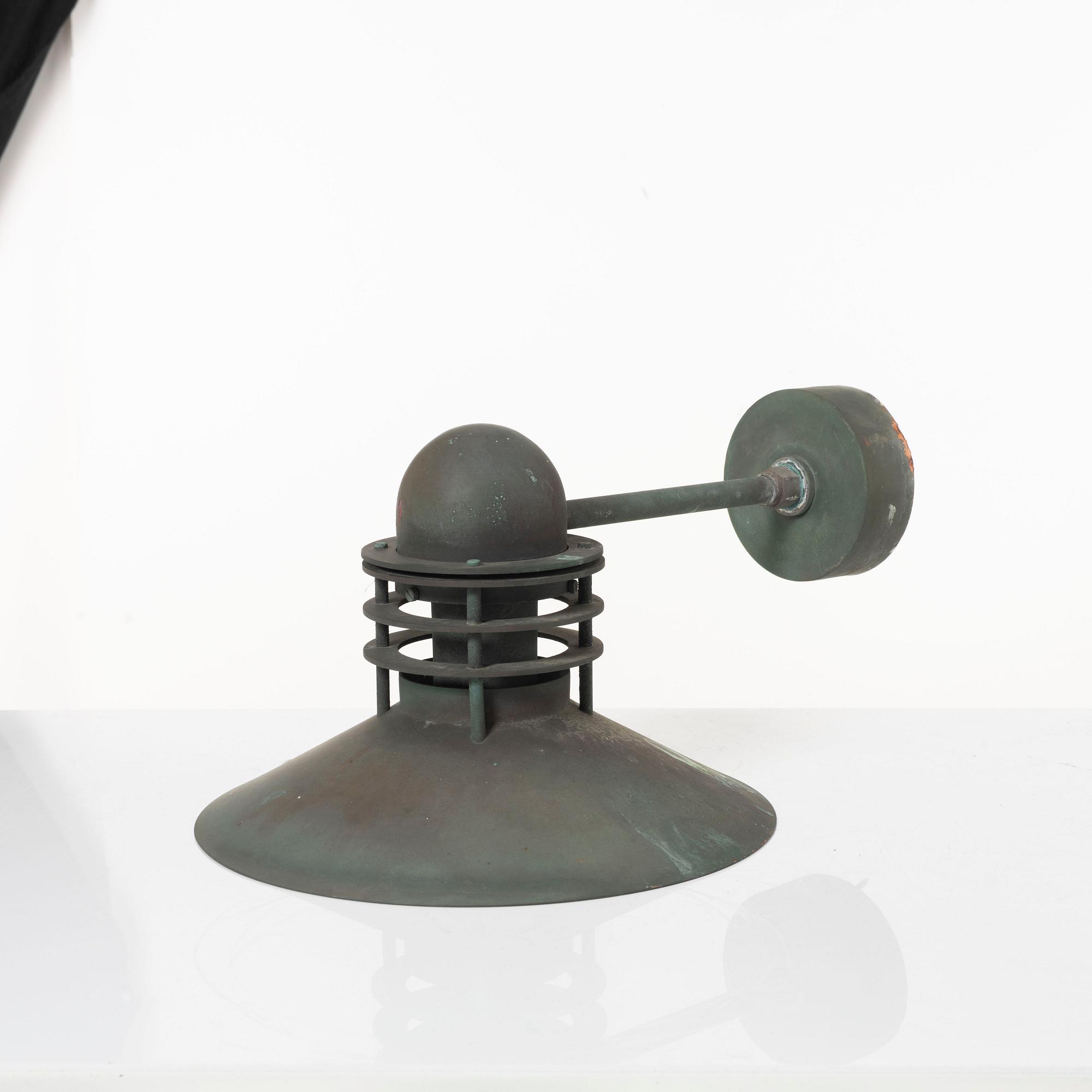 Alfred Homann & Ole V Kjaer, exterior lamp "Nyhavn", Louis Poulsen, Denmark.