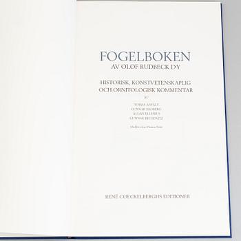 Olof Rudbeck the younger, a portfolio and two books, 1985. Numbered 574/1499. 14 litographs in color are included.