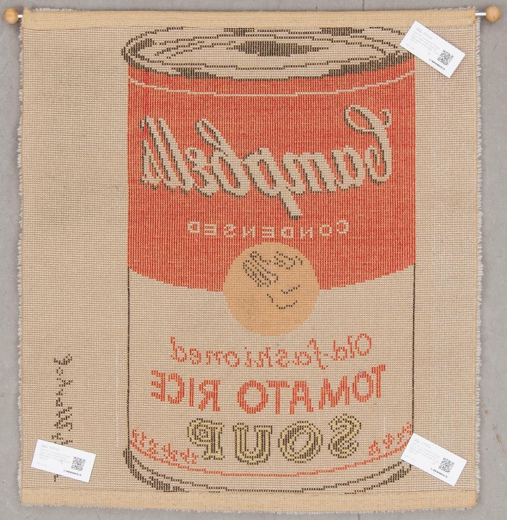 MATTA, "Campbells Tomato Soup", efter Andy Warhol, 1900-talets andra hälft. Ca 87 x 80 cm.