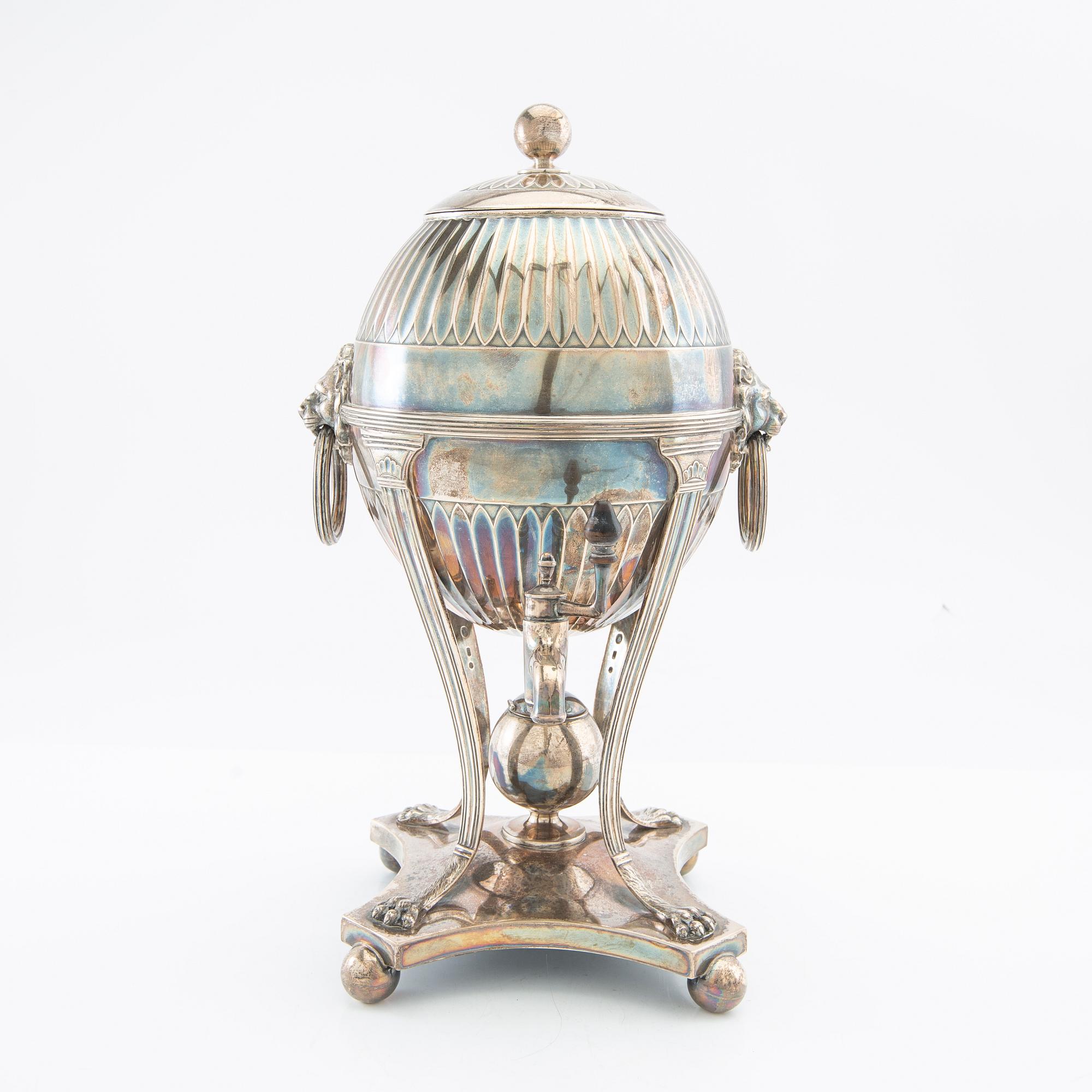 Anton Michelsen, tekök, silver Danmark 1904.