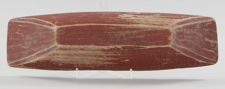 TRÅG, 2 st, allmoge, Hälsingland, 1800-tal.