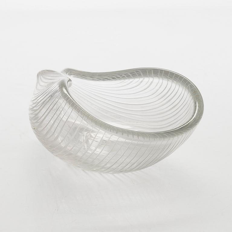 Tapio Wirkkala, konstglas, modell 3342, signerad Tapio Wirkkala Iittala.