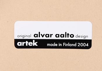 PALLAR, 2 st, modell "60", Alvar Aalto, Artek, 2000-tal.