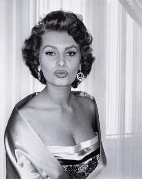 Per-Olow Anderson, "Sophia Loren photographed in Rome 1955".