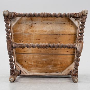 A Baroque chair, first half of the 18th Century.