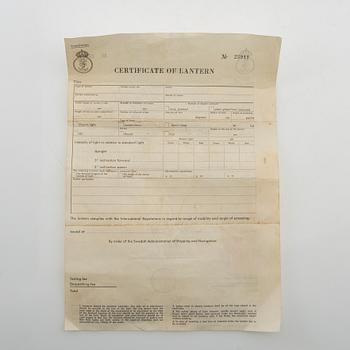 Ankarlanterna 1900-tal.