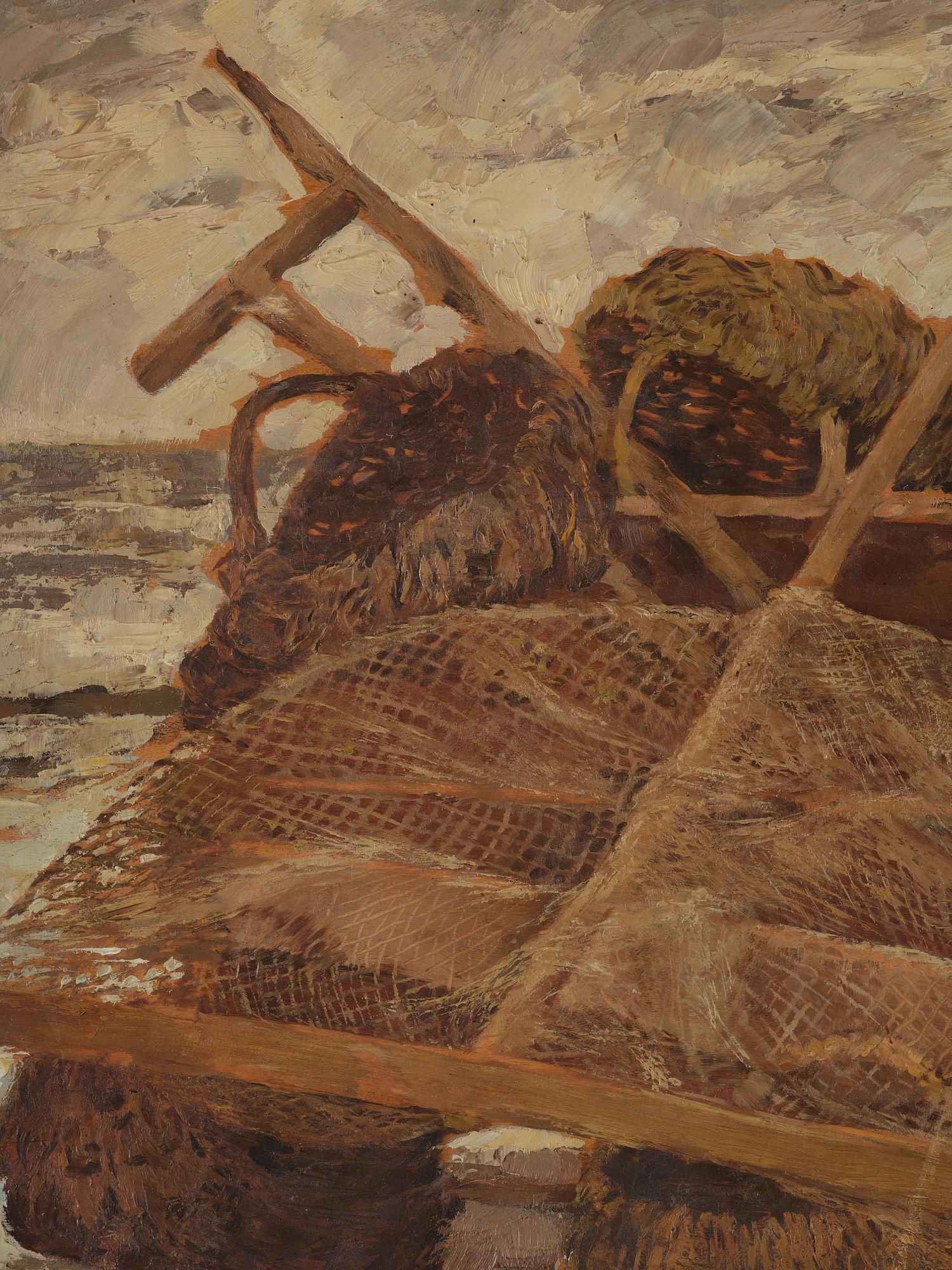Lotte Laserstein, "Fischerkarren".