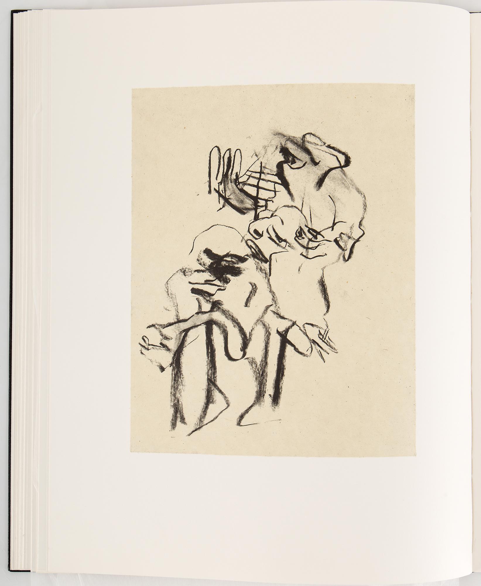 WILLEM DE KOONING, Poems by Frank O'Hara with litographs by Willem De Kooning. Limited Editions Club 1988, 174/550.