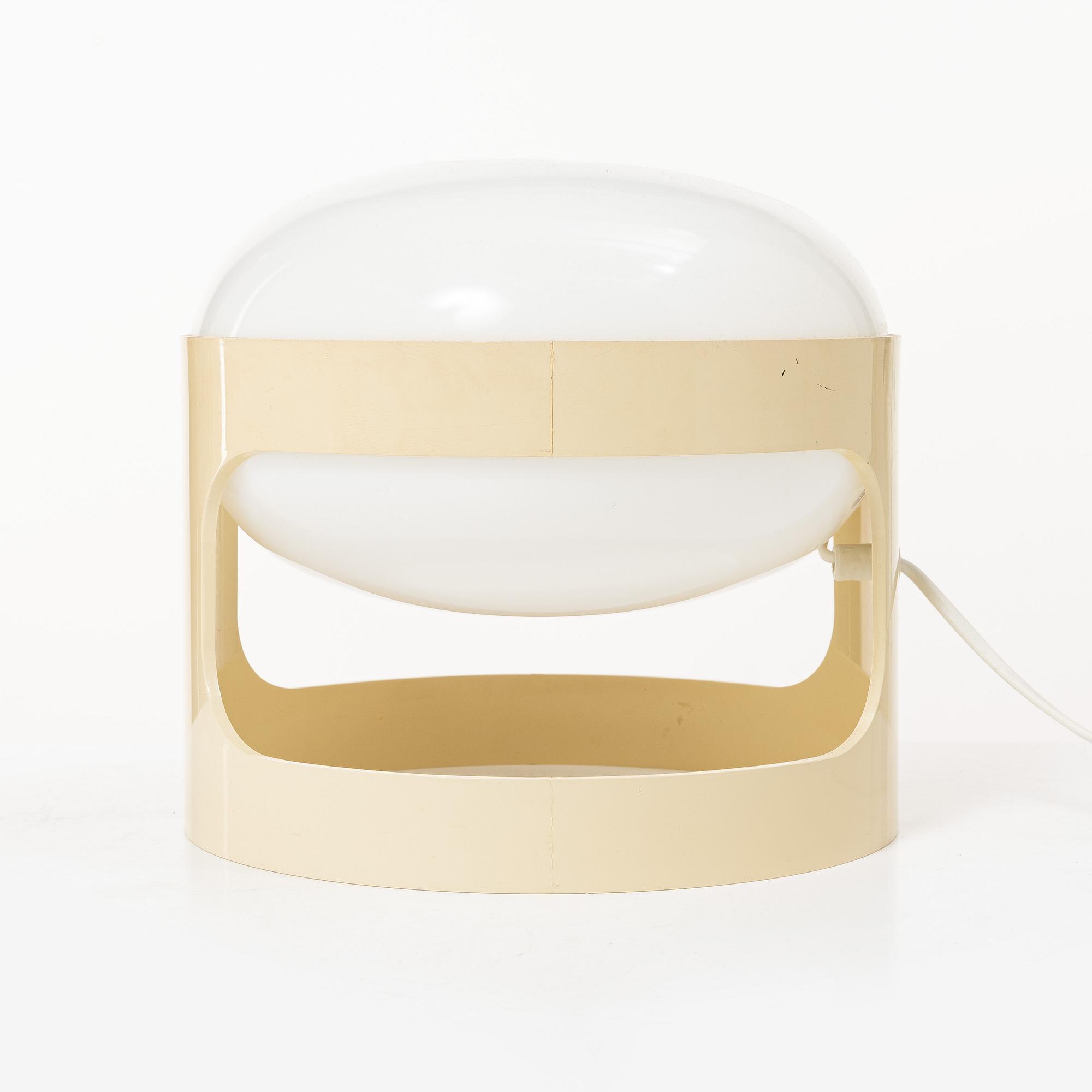 Joe Colombo, Table lamp, KD 27, "Sinjet", Husqvarna, 1960s/70s.