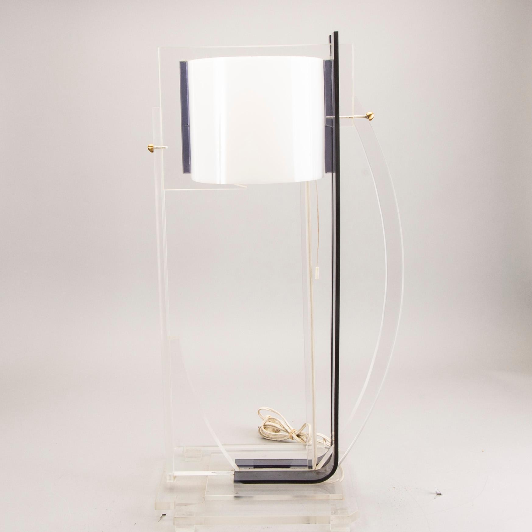 Bordslampa 1900-talets senare del.