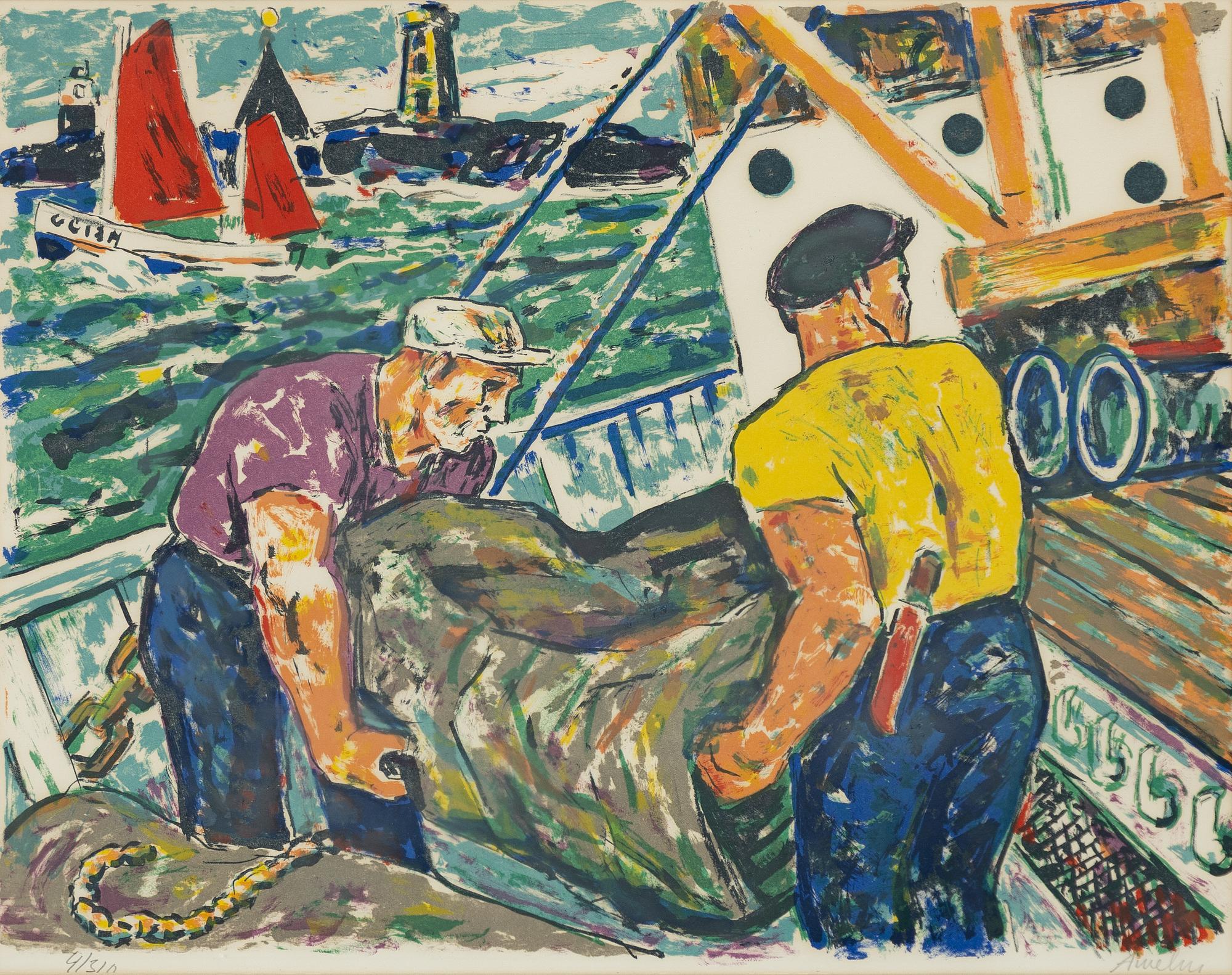 Albin Amelin, Bohus fishermen.