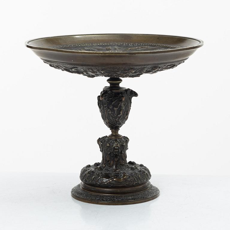 Tazza, bronze, circa 1900.