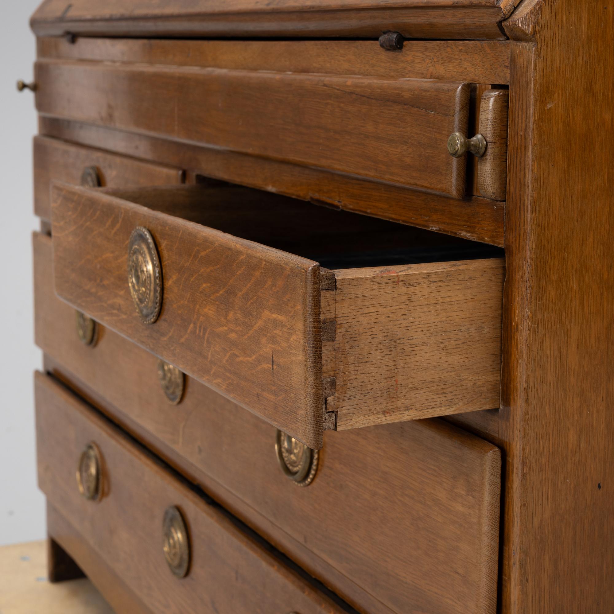 A secrètaire, 19th century.