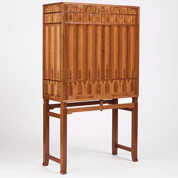 Carl Malmsten, a cabinet, "Raimond", made as a journeyman's piece by cabinetmaker Gunnar Franke in 1964.