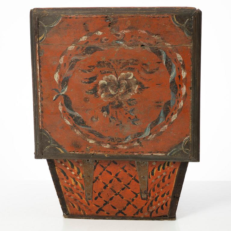 Box, folk art, Jämtland, 18th/19th century.