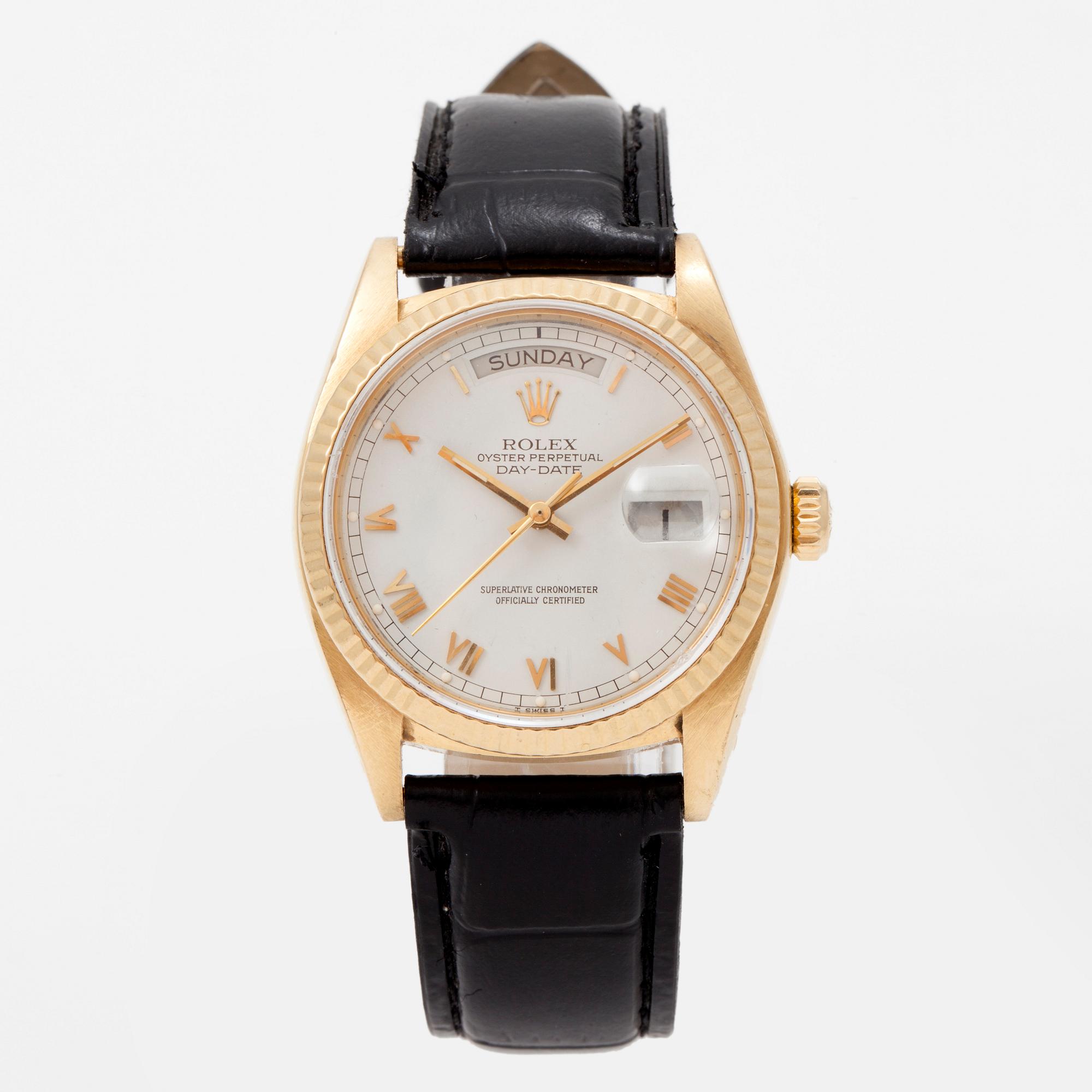 ROLEX, Oyster Perpetual, Day-Date, Chronometer, wistwatch, 36 mm,