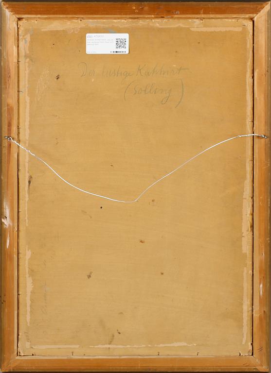 OKÄND KONSTNÄR, olja på duk, signerad Wilh Pape och daterad 1915.